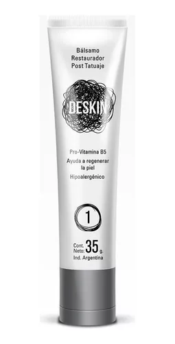 Deskin Balsamo restaurador post tatuaje