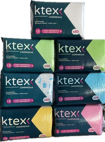 Compresas - Campos ktex Pro2 50u