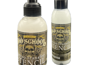 Old School Stencil en crema